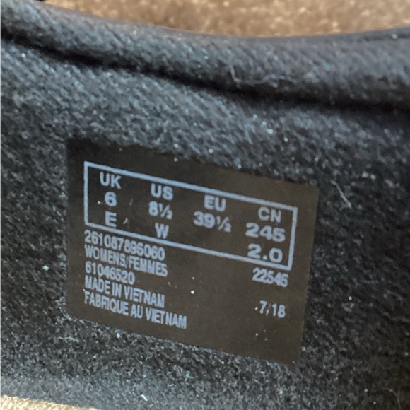 Clarks womens Channing Essa black clogs comfort shoes size 8.5 W - Picture 6 of 6